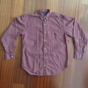 Boy’s Ralph Lauren Long Sleeve Button Down Shirt